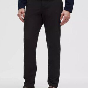 BNWT Lululemon ABC Classic-Fit Trouser 28L Warpstreme, Black, Size 30